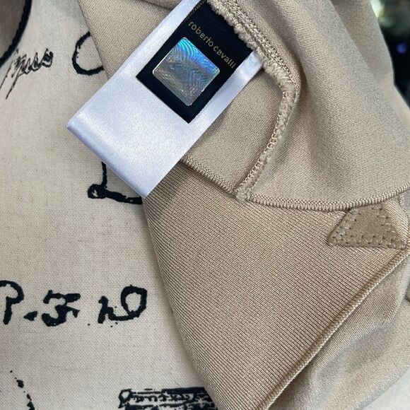 Roberto Cavalli 2003 cream tan bustier top - Picture 6 of 6